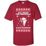 All I want for Christmas is Dean Winchester sweater - Shirt