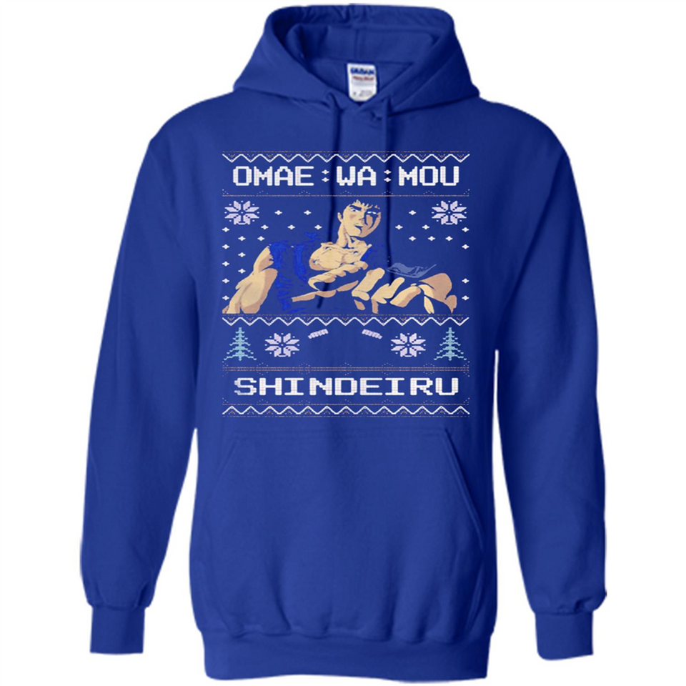 Omae Wa Mou Shindeiru Ugly Christmas Sweater - Hoodie