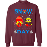 Snow Day Shirt For Florida Panthers Vs Minion Fans pingpong