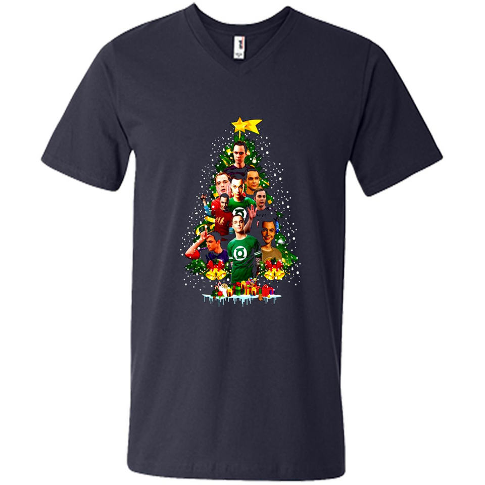 Sheldon Cooper Christmas tree sweater PINGPONG