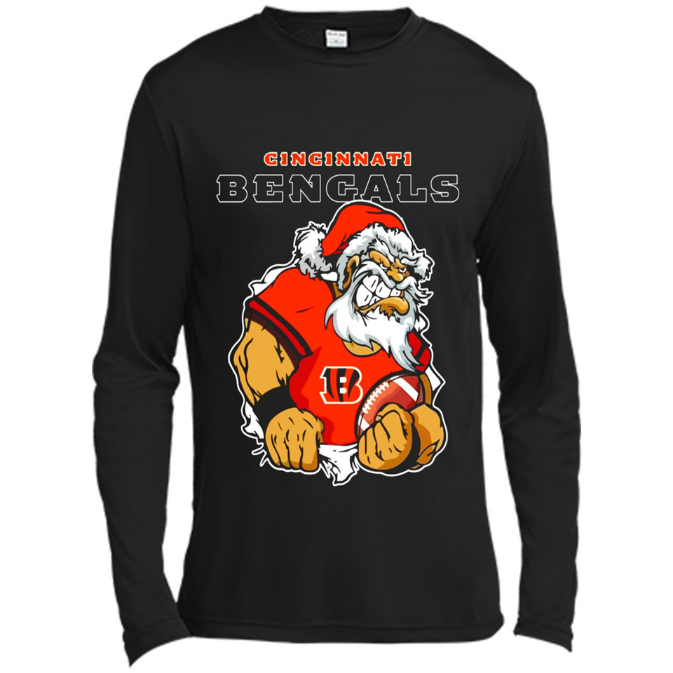 Grumpy Santa Claus Cincinnati Bengals Football Team PINGPONG
