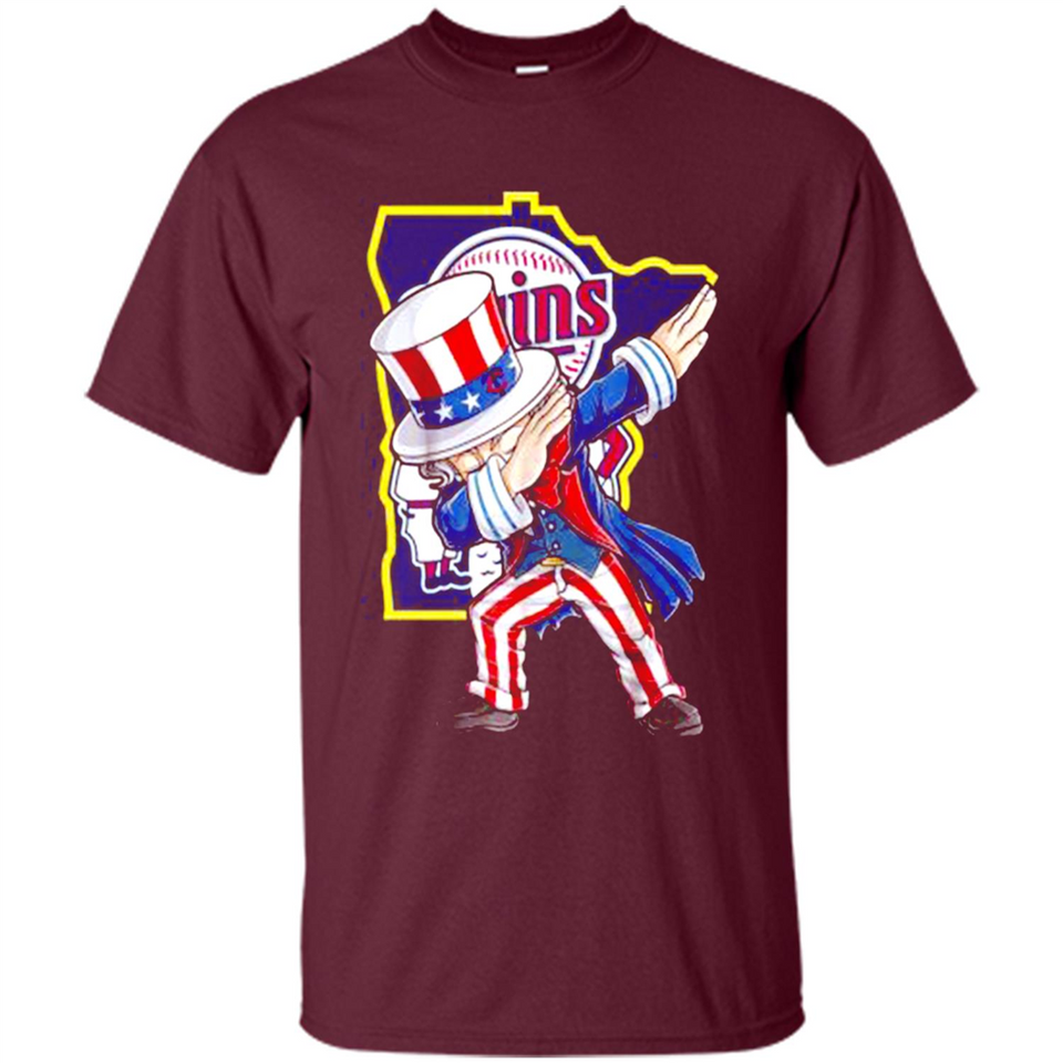 MLB MINNESOTA TWINS UNCLE SAM DABBING INDEPENDENCE DAY
