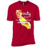 Paradise California Strong Camp Fire Youth T-Shirt PINGPONG - Premium Short Sleeve T-Shirt