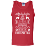 Oh Chemistry Tree Ugly Christmas Sweater - Tank Top