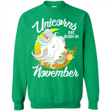 Unicorns Are Born In November Magical Rainbow