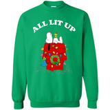 Peanuts By Schulz Snoopy Young Men_s Christmas - Sweatshirt