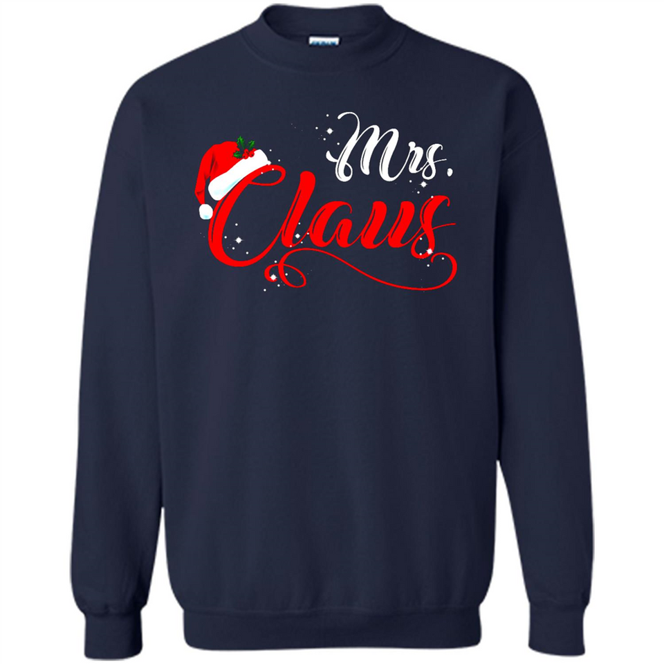 Mrs. Claus Santa Claus Merry Xmas T-Shirt - Sweatshirt