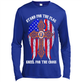 Francisco Giants - stand for the flag kneel for the cross