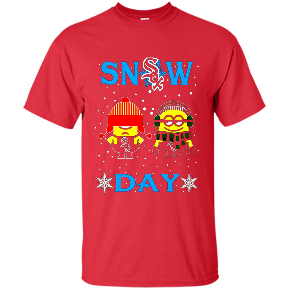 Snow Day Shirt For Chicago White Sox Vs Minion Fans pingpong