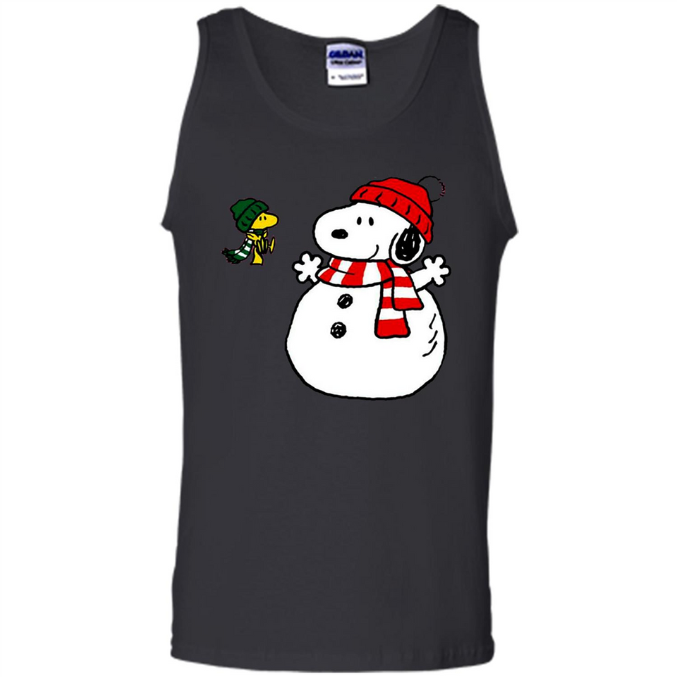 Snoopy Snowman Christmas