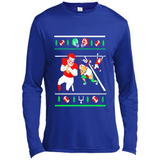 Santa vs Deer Football Ugly Christmas PINGPONG