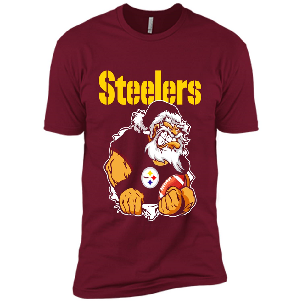 Grumpy Santa Claus Pittsburgh Steelers Football Team PINGPONG