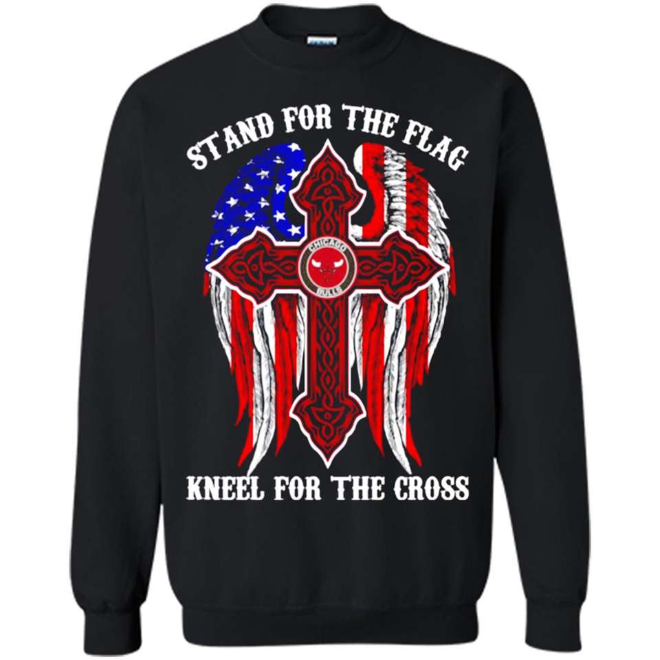 Chicago Bulls - stand for the flag kneel for the cross