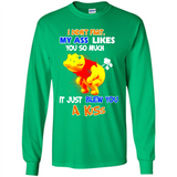 Funny Pooh I Didn't Fart My Ass Likes You So Much PING PONG