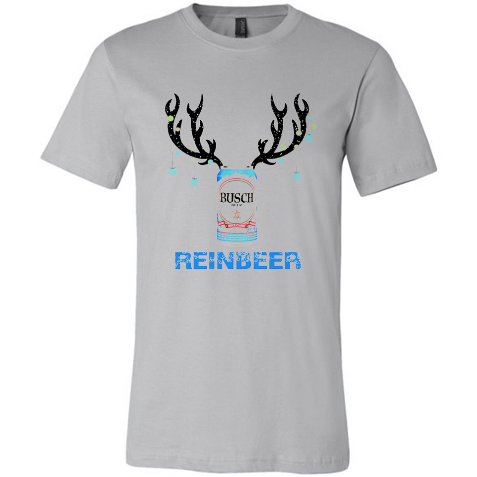 Busch Reinbeer Funny Beer Reindeer Christmas Sweatshirt - Canvas Unisex T-Shirt