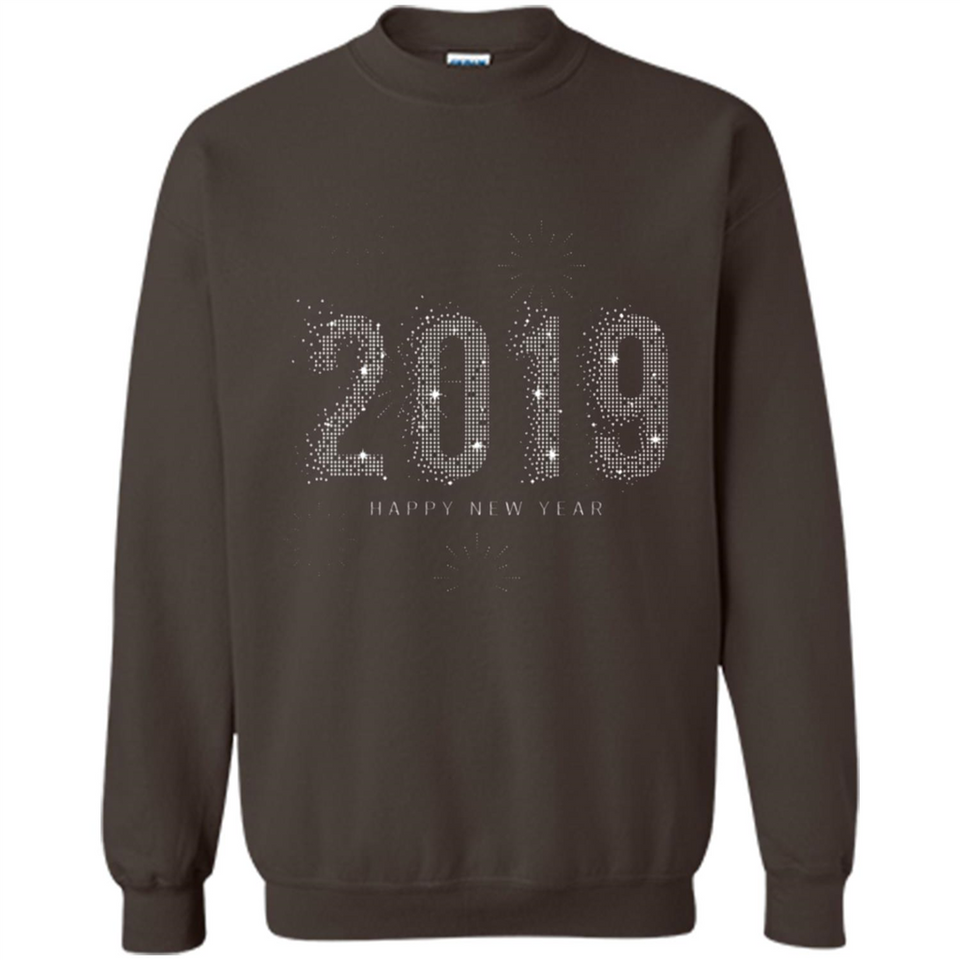 Happy New Year 2019 Sparkle Firework PINGPONG
