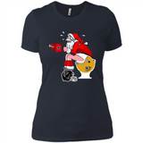 Tampa Bay Buccaneers Santa Claus Toilet