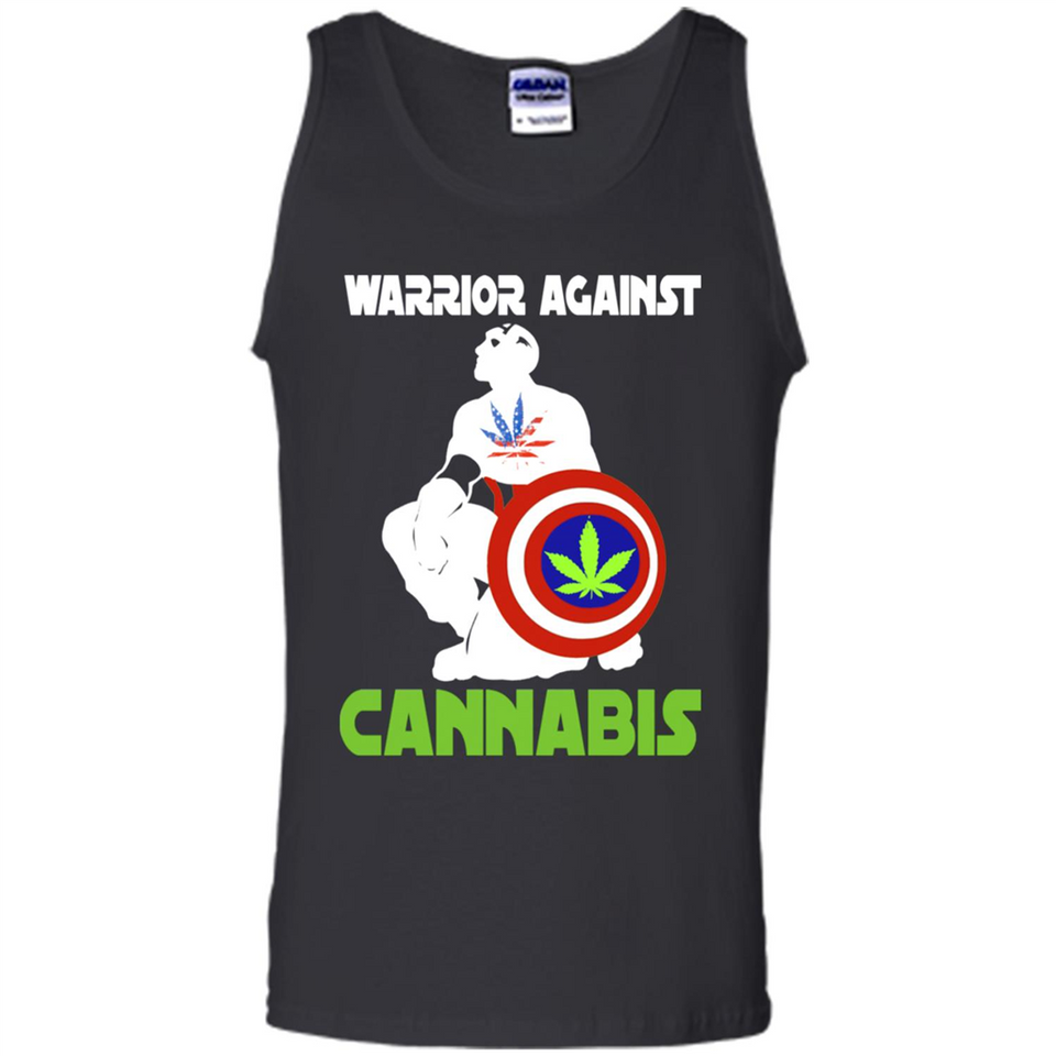 warrior against cannabis - Tank Top