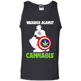 warrior against cannabis - Tank Top