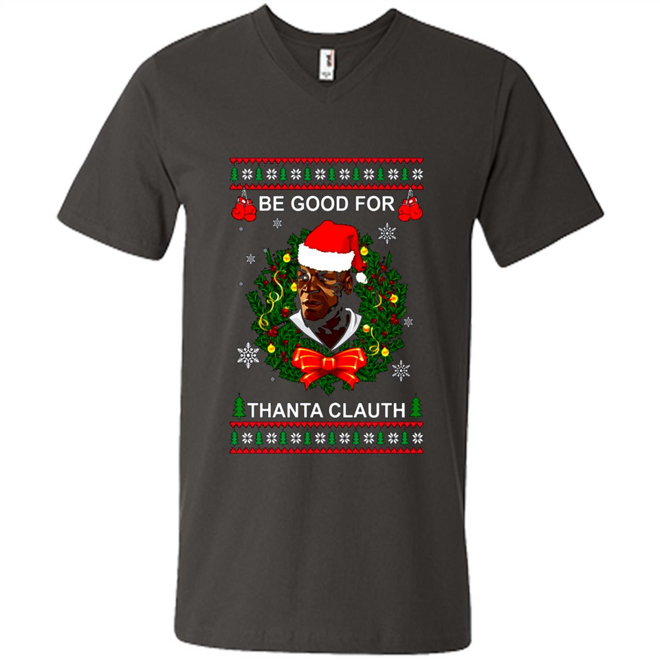 Mike Tyson Thanta Clauth Santa Claus Christmas sweater PINGPONG