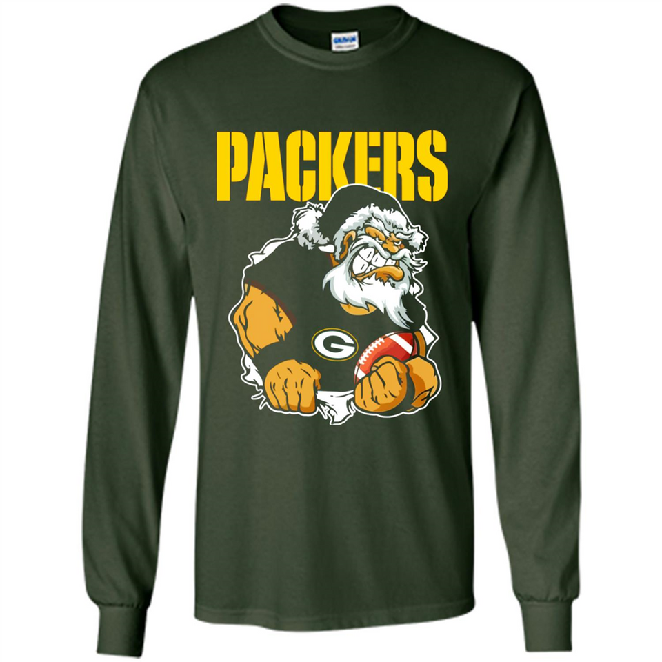Grumpy Santa Claus Green Bay Packers Football Team PINGPONG