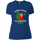 Christmas Dabbing Santa - Ladies' Boyfriend T-Shirt