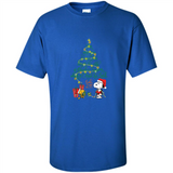 Snoopy-Woodstock-Christmas-tree-for-unto-you-is-born-this-day