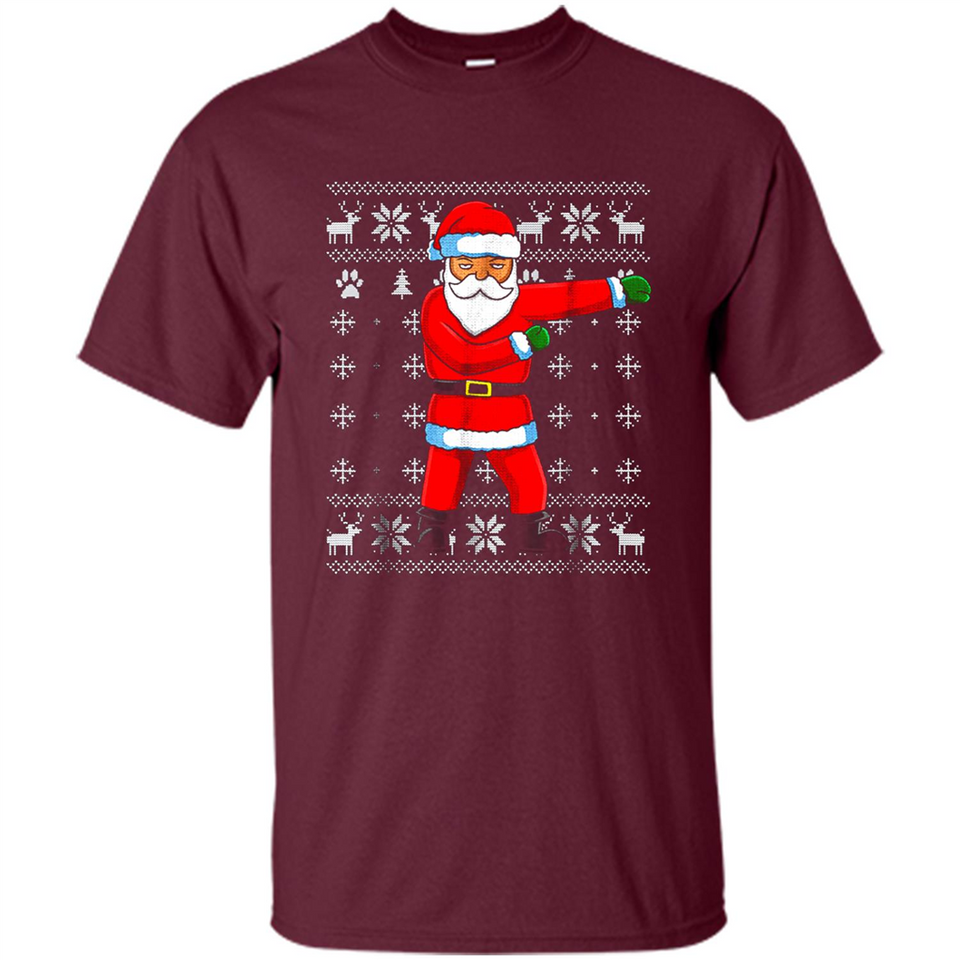 Flossing Santa Christmas Ugly Sweater Style Pajama Xmas Gift - Shirt