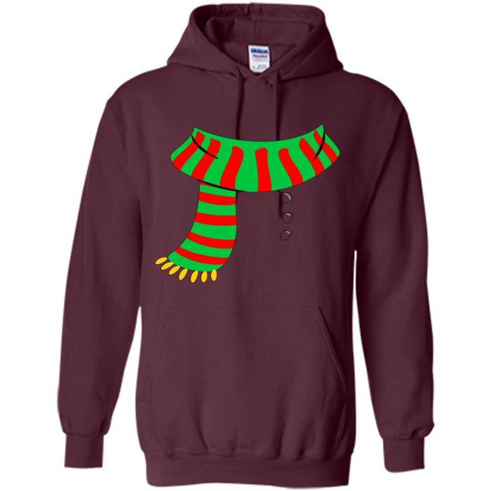 Snowman Scarf Costume T-shirt Christmas