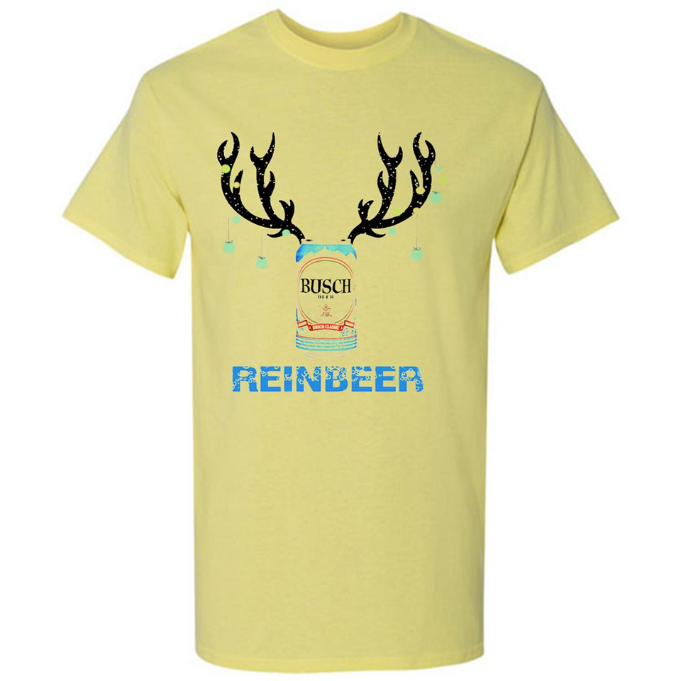 Busch Reinbeer Funny Beer Reindeer Christmas Sweatshirt - Shirt