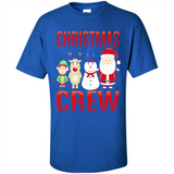 CHRISTMAS CREW Shirt X-mas Santa Snowman Reindeer Elf - Shirt