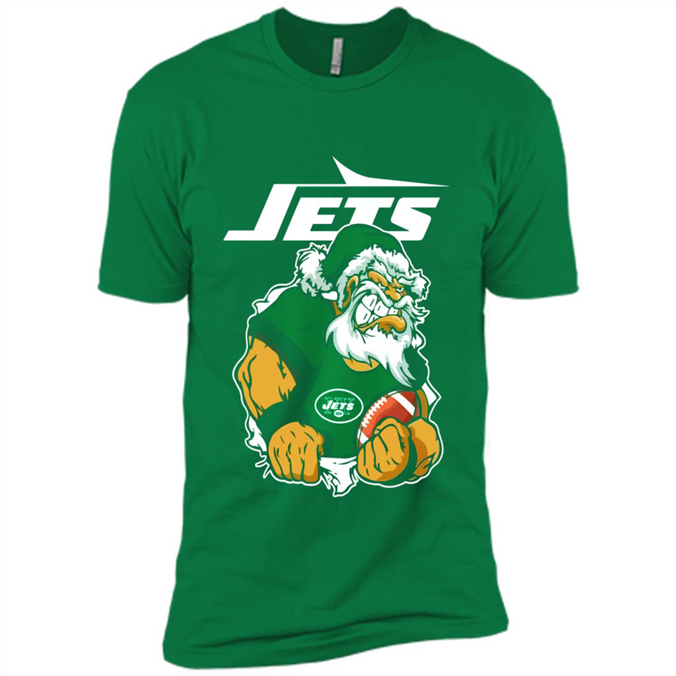 Grumpy Santa Claus Jets Football Team PINGPONG