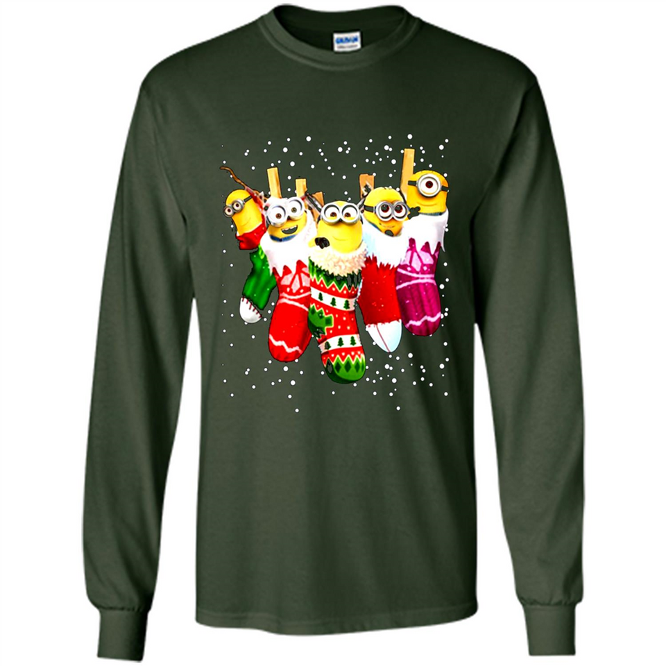Minions Christmas Stockings Sweatshirt PINGPONG