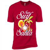Sun Surf Santa - Premium Short Sleeve T-Shirt