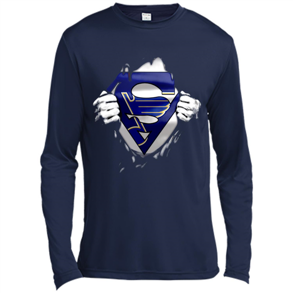 St. Louis Blues And Superman Fans