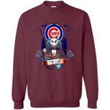 Chicago Cubs Halloween The Nightmare Before Christmas - Sweatshirt