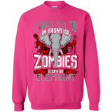 I Would Push You In Front Of Zombies To Save My Elephant