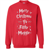 Merry Christmas Ya Filthy Muggle Christmas Sweatshirt PINGPONG