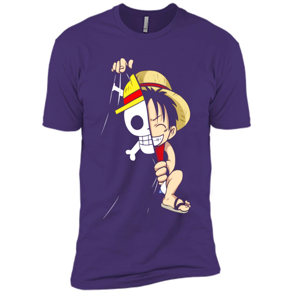 Luffy Flag One Piece - Premium Short Sleeve T-Shirt