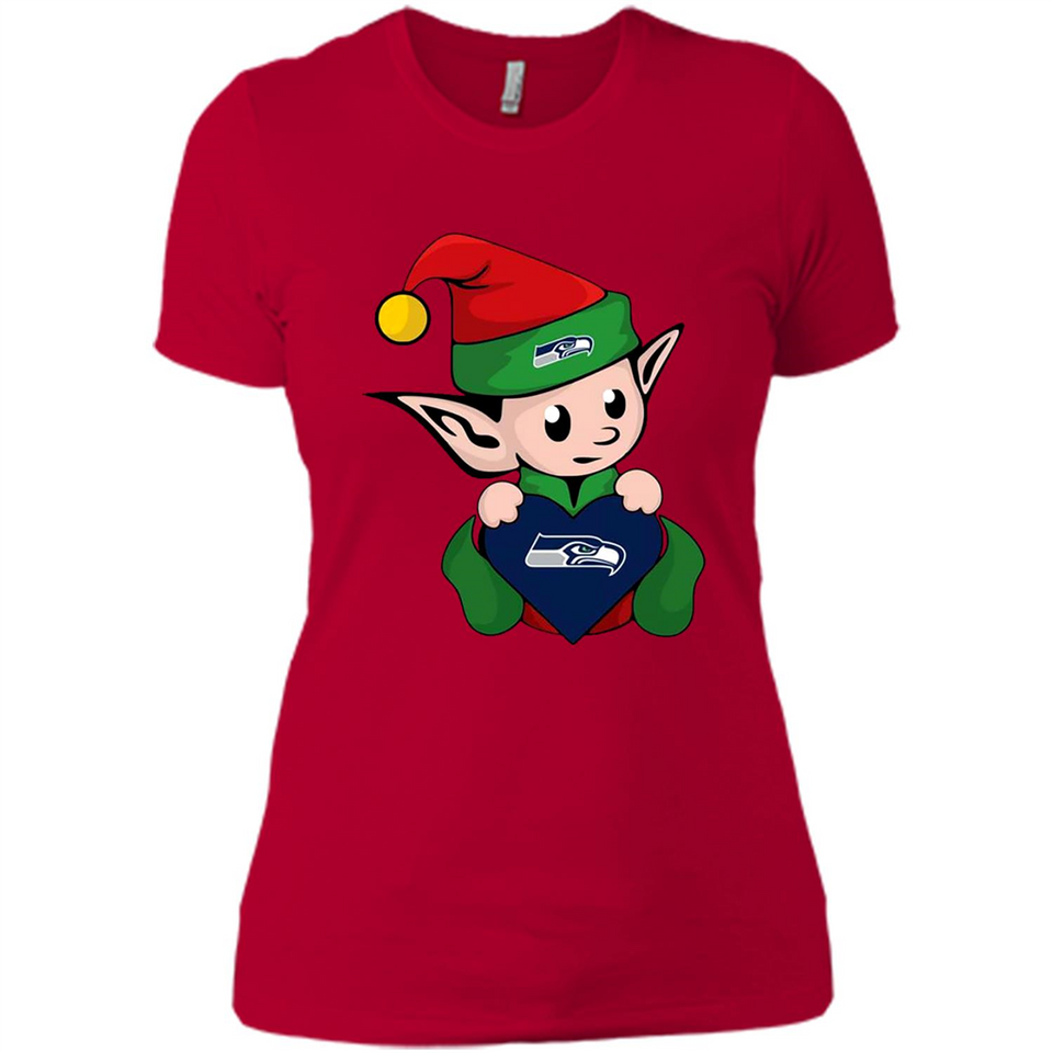 Seattle Seahawks ELF Elves Grinch Santa Claus