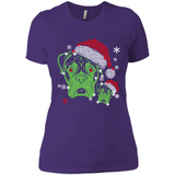 Boxer Dog diamond Christmas - Ladies' Boyfriend T-Shirt