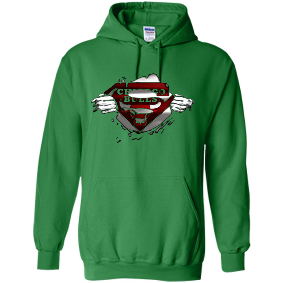 Chicago Bulls And Superman Fans - Hoodie