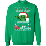 YODA SILENT NIGHT JEDI NIGHT CHRISTMAS UGLY SWEATER