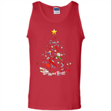 Merry And Bright Plumber Christmas Tree Shirt PINGPONG - Tank Top