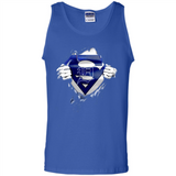 Detroit Tigers And Superman Fans - Tank Top
