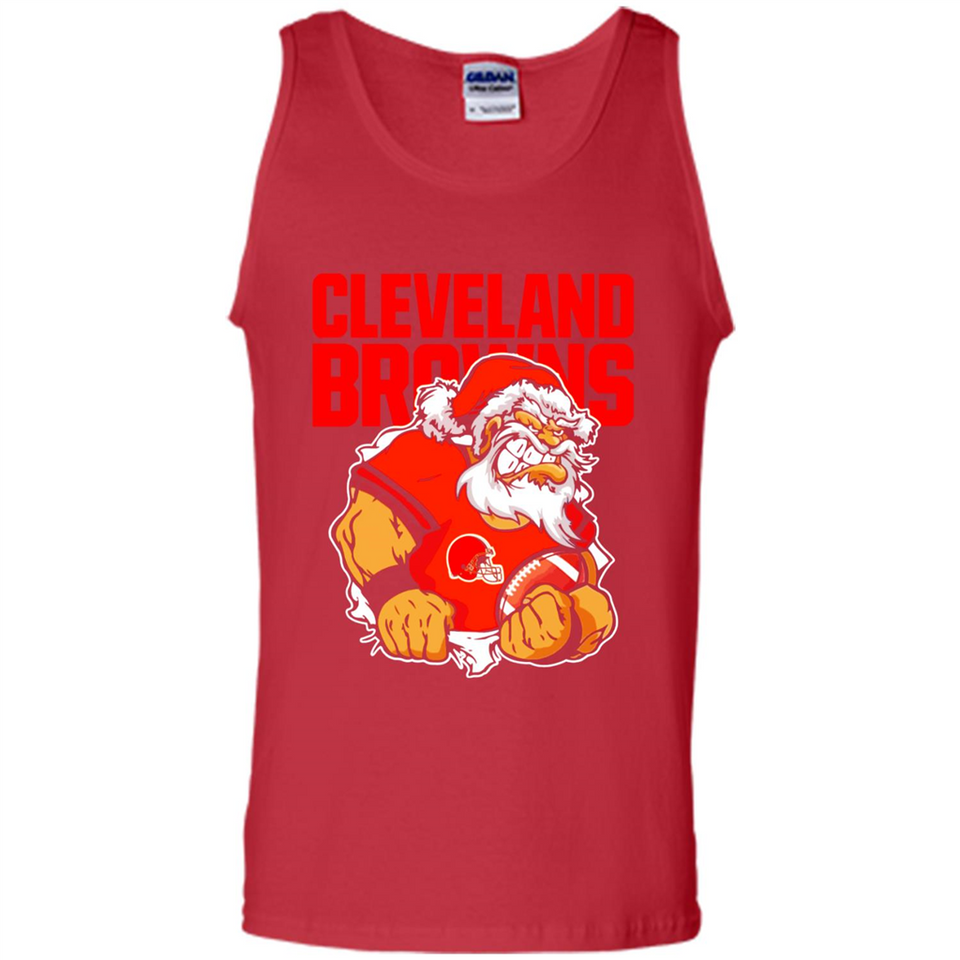 Grumpy Santa Claus Cleveland Browns Football Team PINGPONG