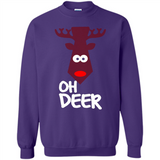 Oh Deer Christmas Reindeer Black mugs PINGPONG - Sweatshirt