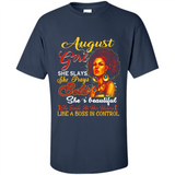 August Girl She Slays She Prays Beautiful Birthday PINGPONG