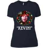 Home Alone Kate Mccallister kevin - Ladies' Boyfriend T-Shirt