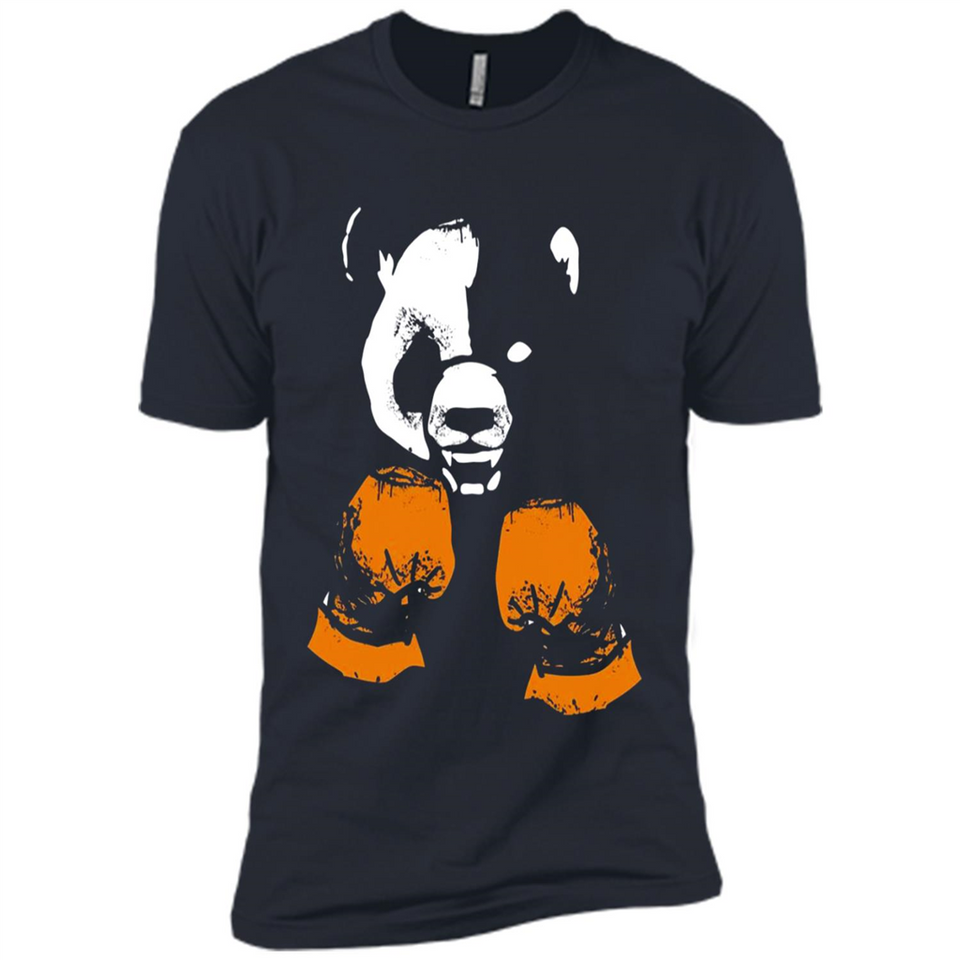 The winner' Cool Panda Bear Boxing Glove - Premium Short Sleeve T-Shirt